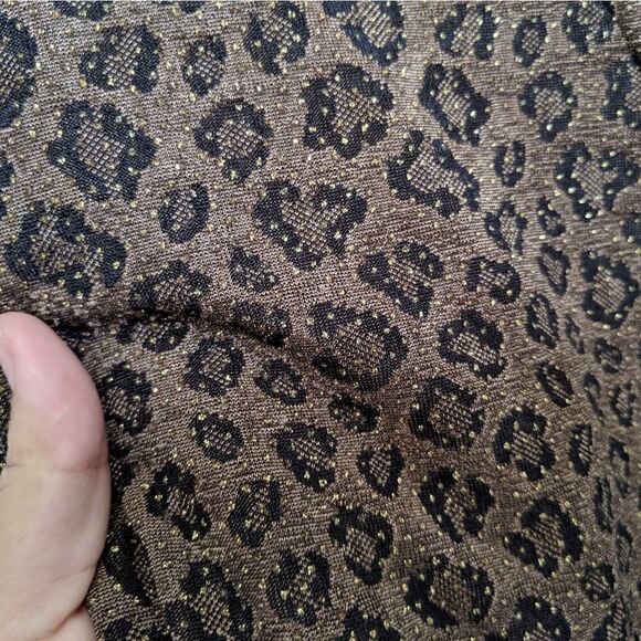 Nina Piccalino Petites Animal Print Cardigan - Picture 7 of 8